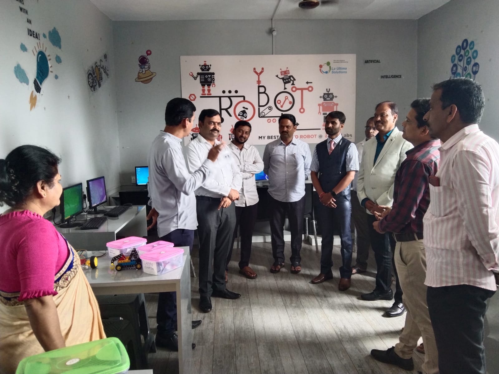 Inauguration Of Robotics Lab3 Kolhapur